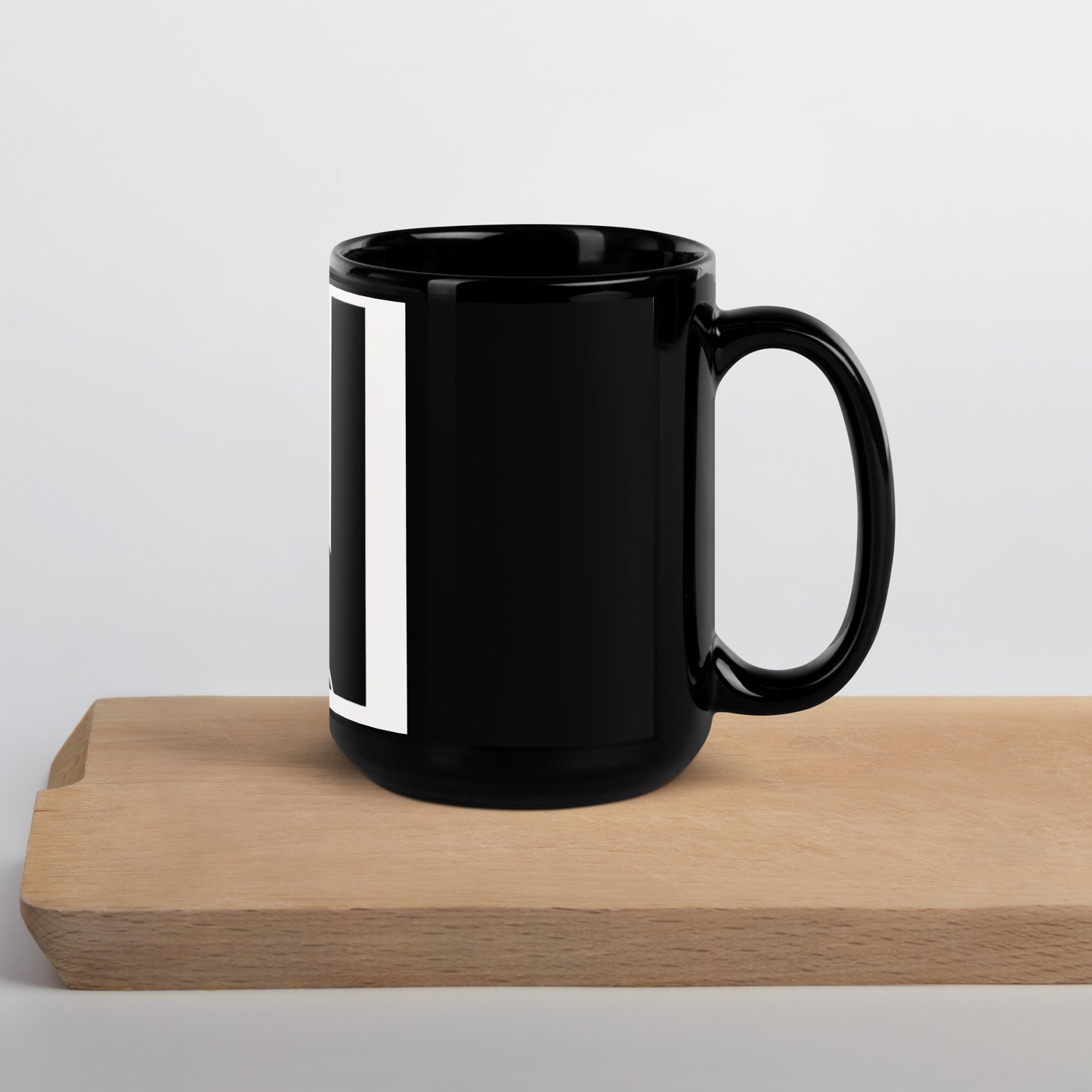 NL - Black Glossy Mug